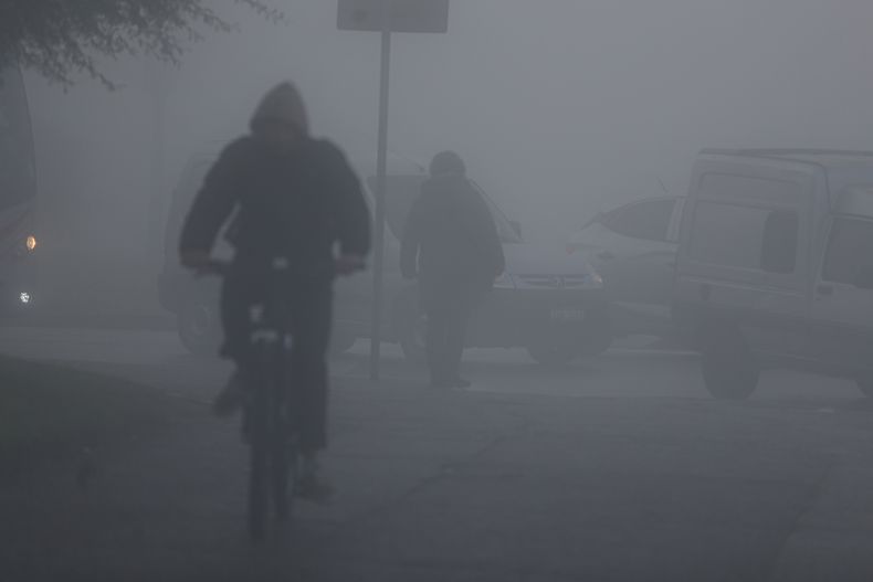 Miércoles con niebla.