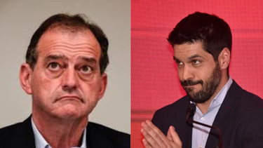 cruce e invitacion en redes entre andres ojeda y guido manini rios tras spot de campana