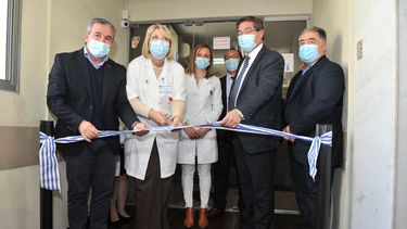 Inauguraron el laboratorio del Hospital Español