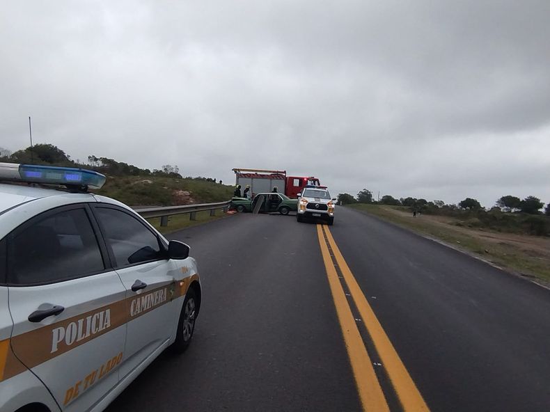 Una mujer falleció en un accidente en el kilómetro 125 de la ruta 8.