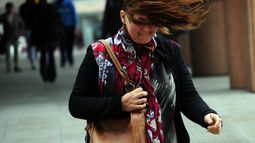 Alerta amarilla de Inumet por vientos fuertes y persistentes.