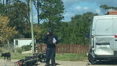 dos ninos y un hombre heridos tras siniestro en la paloma