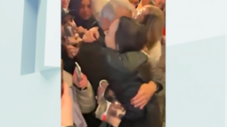 El sentido abrazo entre Washington Abdala y María Corina Machado en Noruega: El uruguayo más venezolano