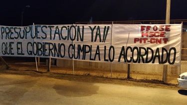 Trabajadores de OSE ocupan planta y denuncian situación crítica