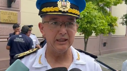 Último adiós a policía asesinado en Marconi: Un día de luto para la Policía Nacional, dijo José Azambuya