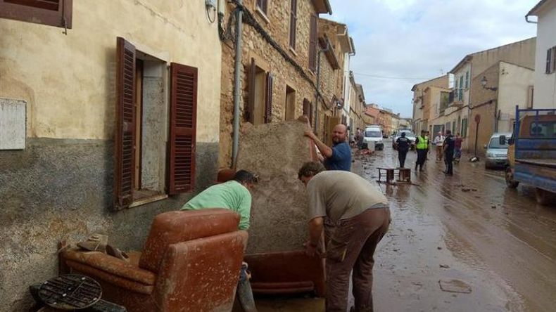 Al menos nueve muertos por inundaciones en Mallorca