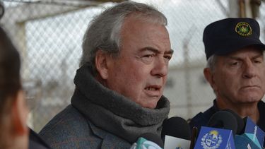 El ministro del Interior, Luis Alberto Heber.