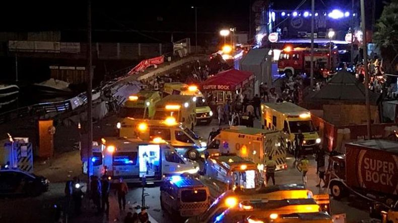 Vigo: Cinco heridos graves al caer paseo marítimo
