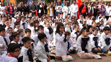 Niños de Maldonado aprendieron reanimación cardíaca con una canción