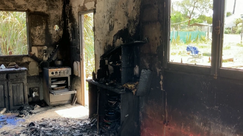 Un incendio dejó pérdidas totales en una casa de La Paloma